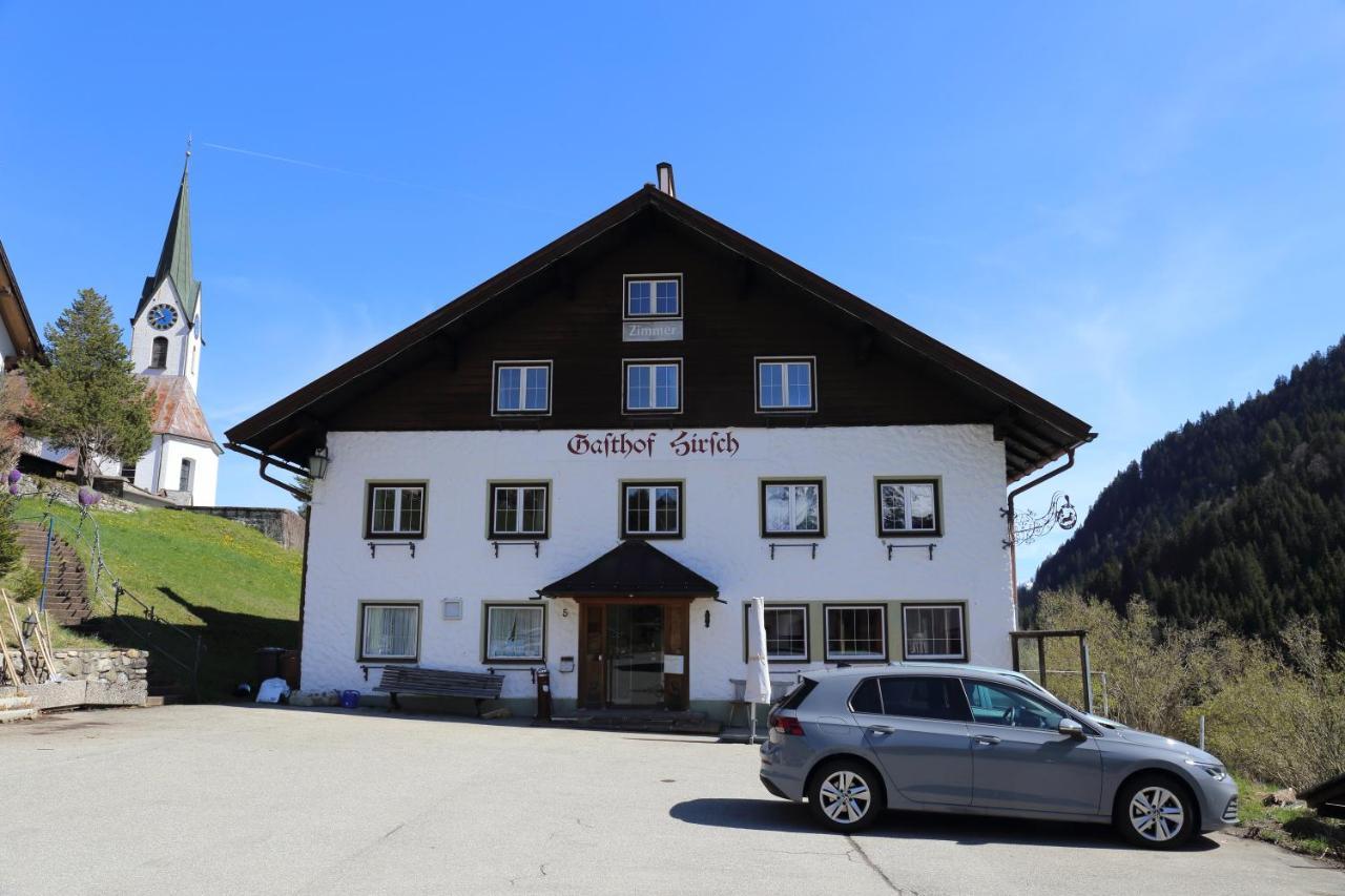 ホテル Gasthof Hirsch Hirschegg  エクステリア 写真